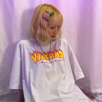 Fantasy T-shirt Hvit YouAreCornyBye