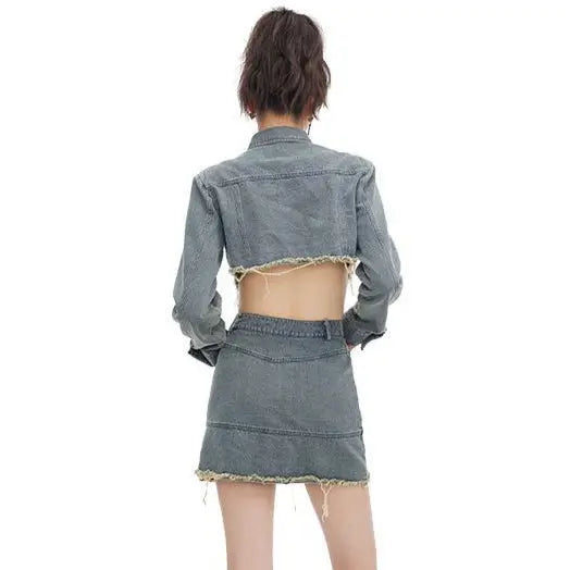 Sandra Denim Skirt YouAreCornyBye