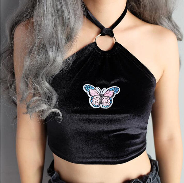 Velvet Crop Topp YouAreCornyBye