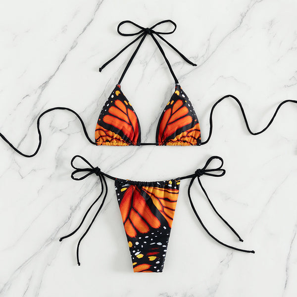 Sommerfugl Bikini Rød