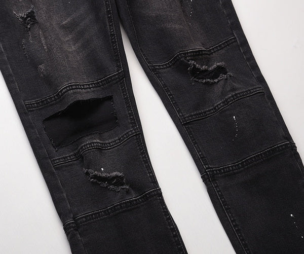 Stretch Ripped Skinny Jeans