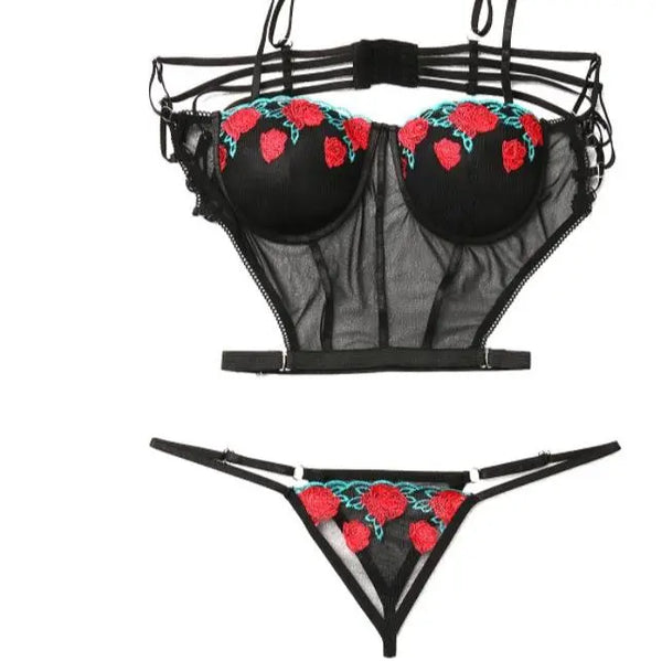 Flora Lingerie Sett