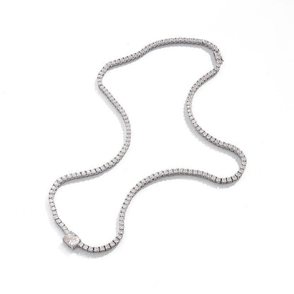 4 Karat Moissanite Diamant Halskjede i S925 Silver YouAreCornyBye