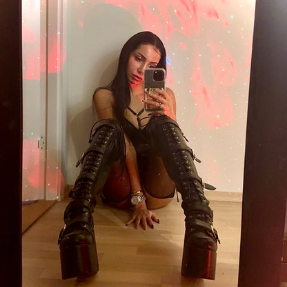 Bella Donna Strap Boots