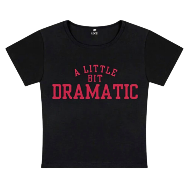 Regina George Dramatic T-shirt svart YouAreCornyBye