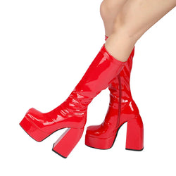 Sasha Vampire Chunky Heels