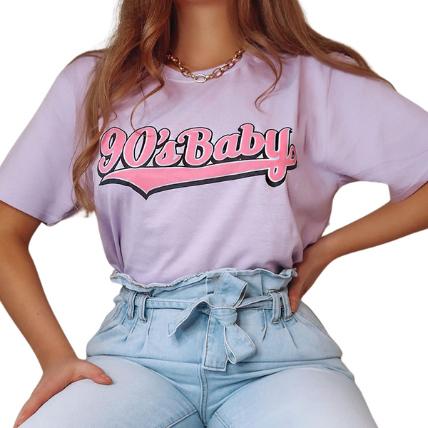90´s Baby T-shirt Lilla