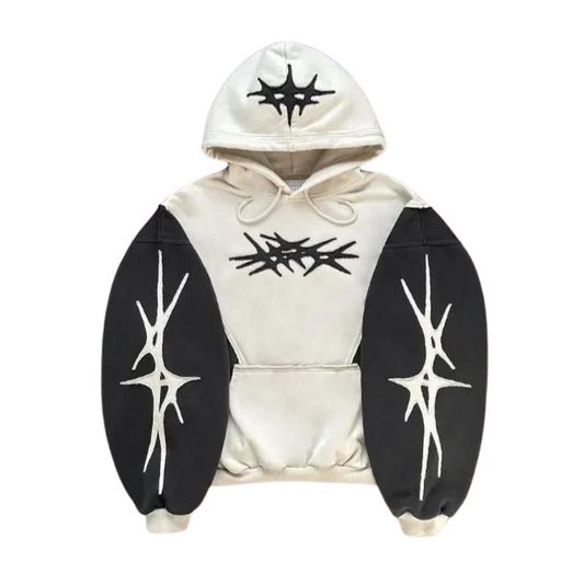 Kali Blanche Crop Hoodie