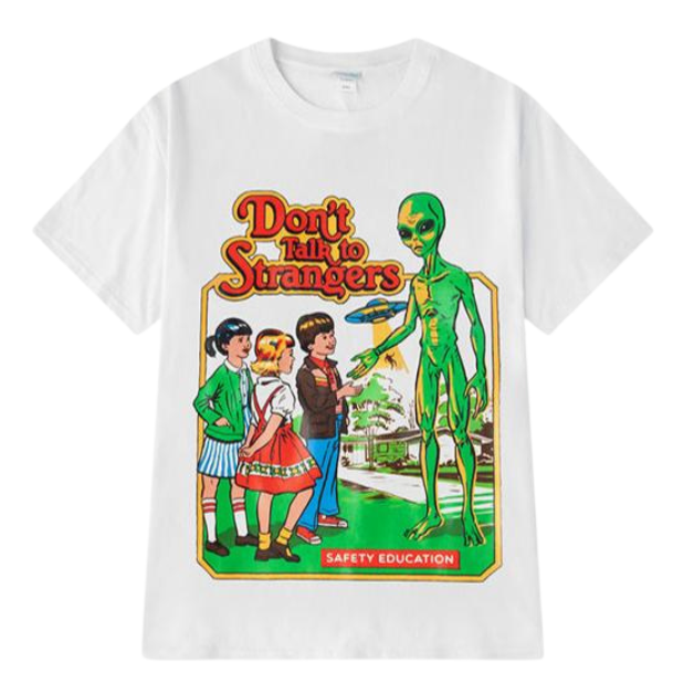 Safety Education T-shirt hvit YouAreCornyBye
