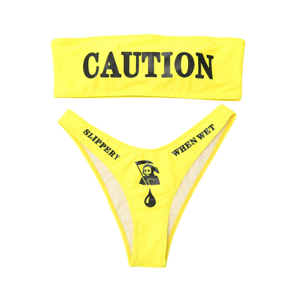Slippery When Wet Bikini YouAreCornyBye