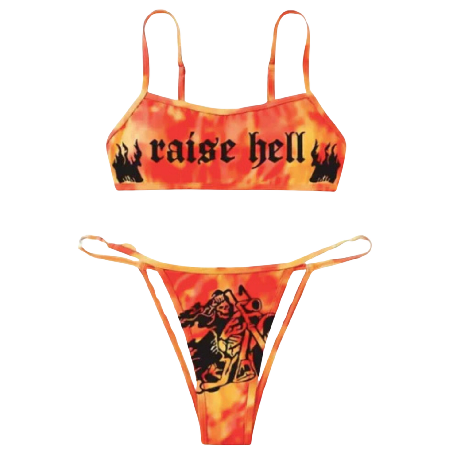 Raise Hell Bikini YouAreCornyBye