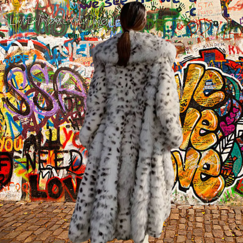 XL Whyte Cat Coat YouAreCornyBye