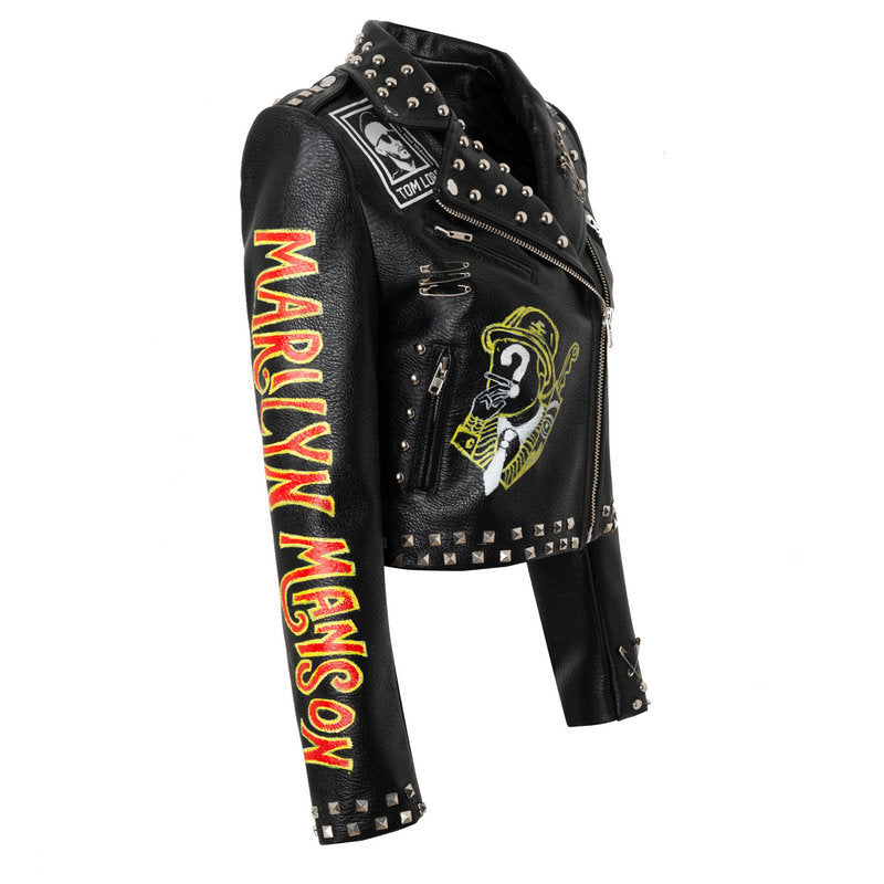 Friday 13th - leather jacket YouAreCornyBye