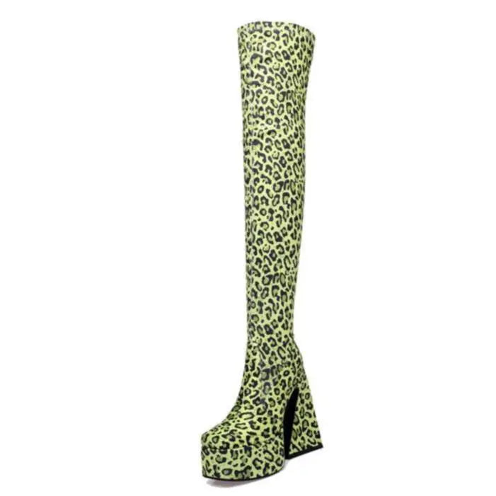 Cheetah Boots