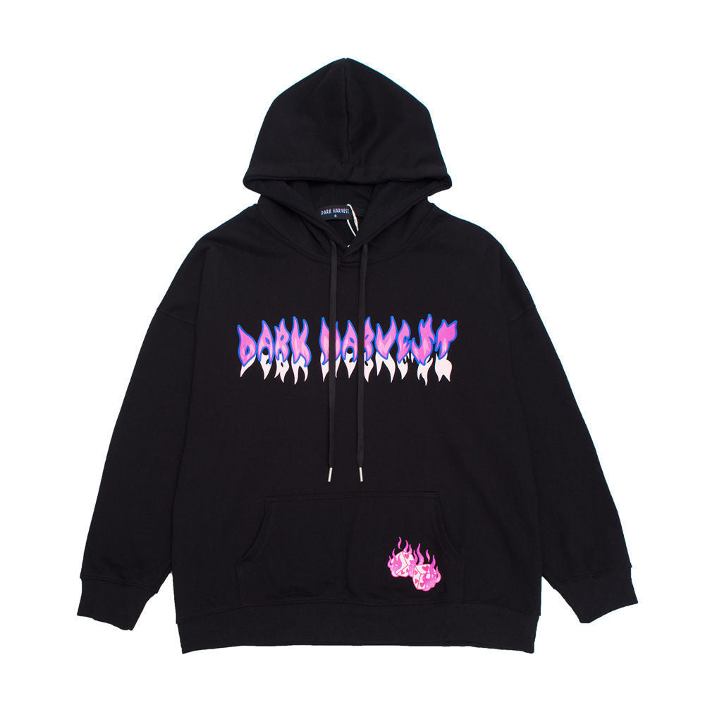 DARK HARVEST Hoodie Svart YouAreCornyBye