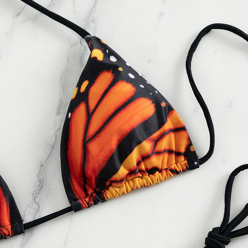 Sommerfugl Bikini Rød