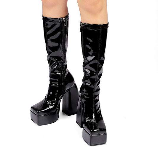Sasha Night Chunky Heels