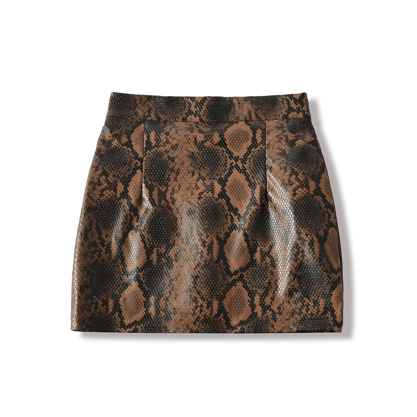 Serpentina Leather Skirt YouAreCornyBye