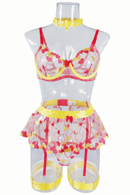 Elena Ivy Embroidered Mesh Sett YouAreCornyBye