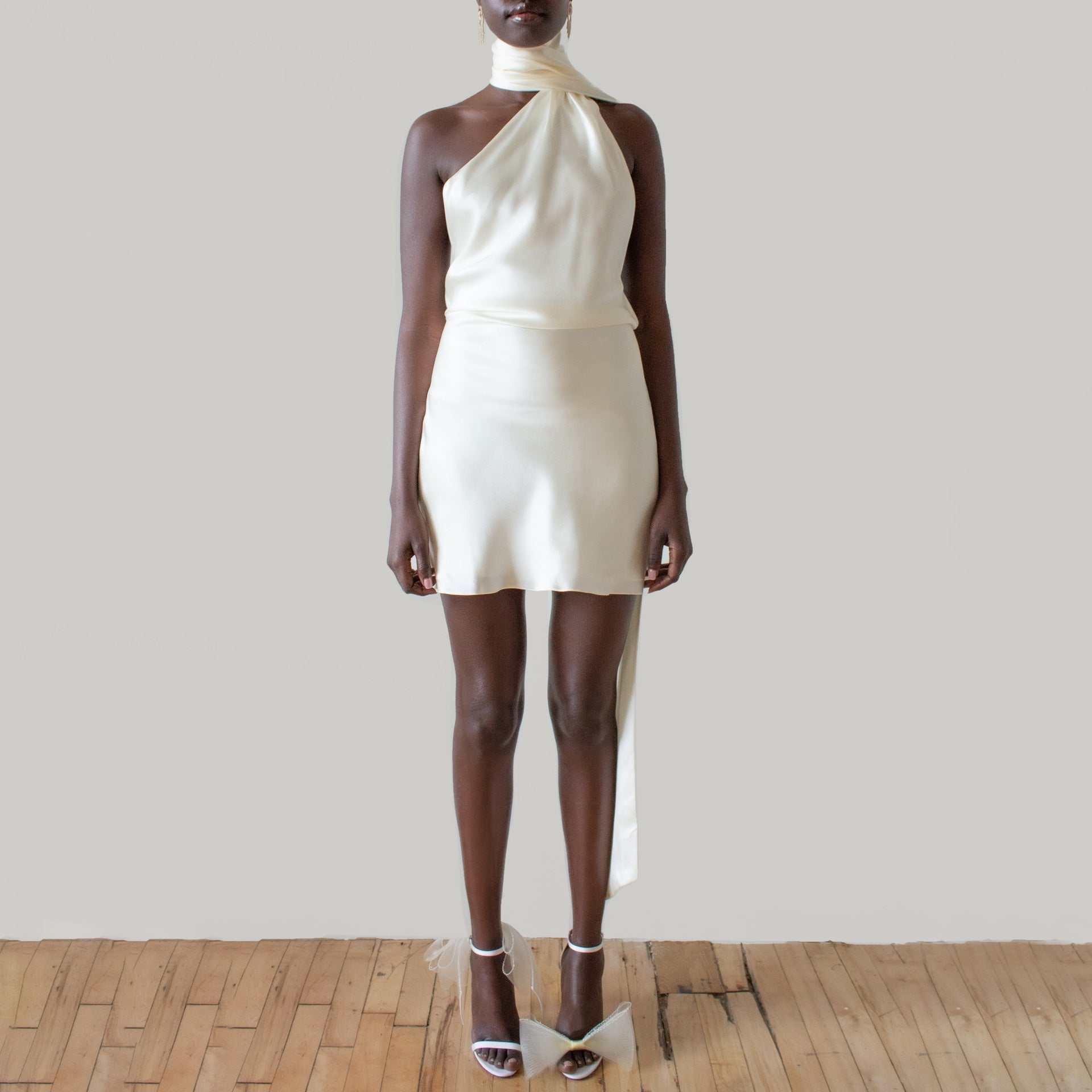 Noelle Satin Dress YouAreCornyBye