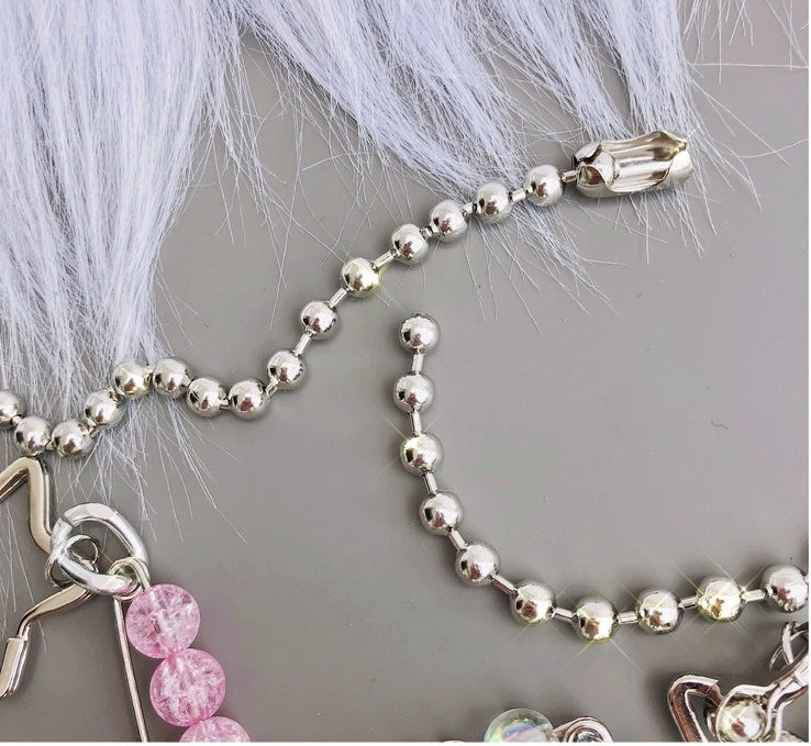 DreamySparkleLove Pin Necklace