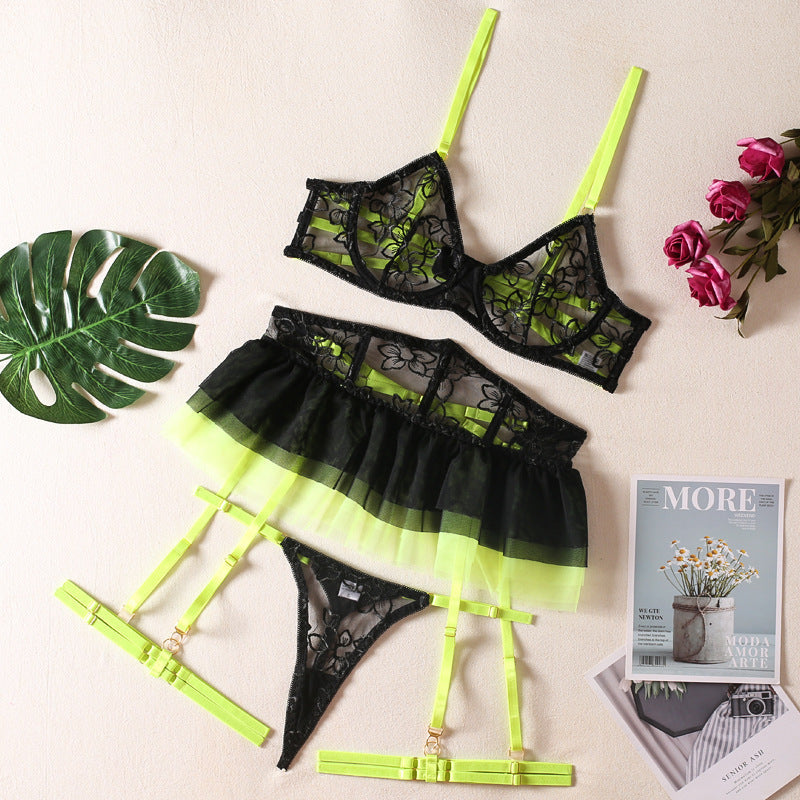 Mona Vert Lingerie Sett YouAreCornyBye