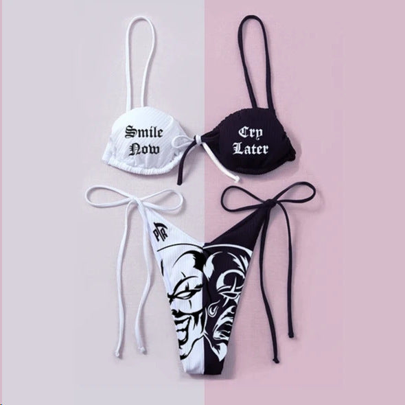 Smile Now Cry Later Bikini YouAreCornyBye