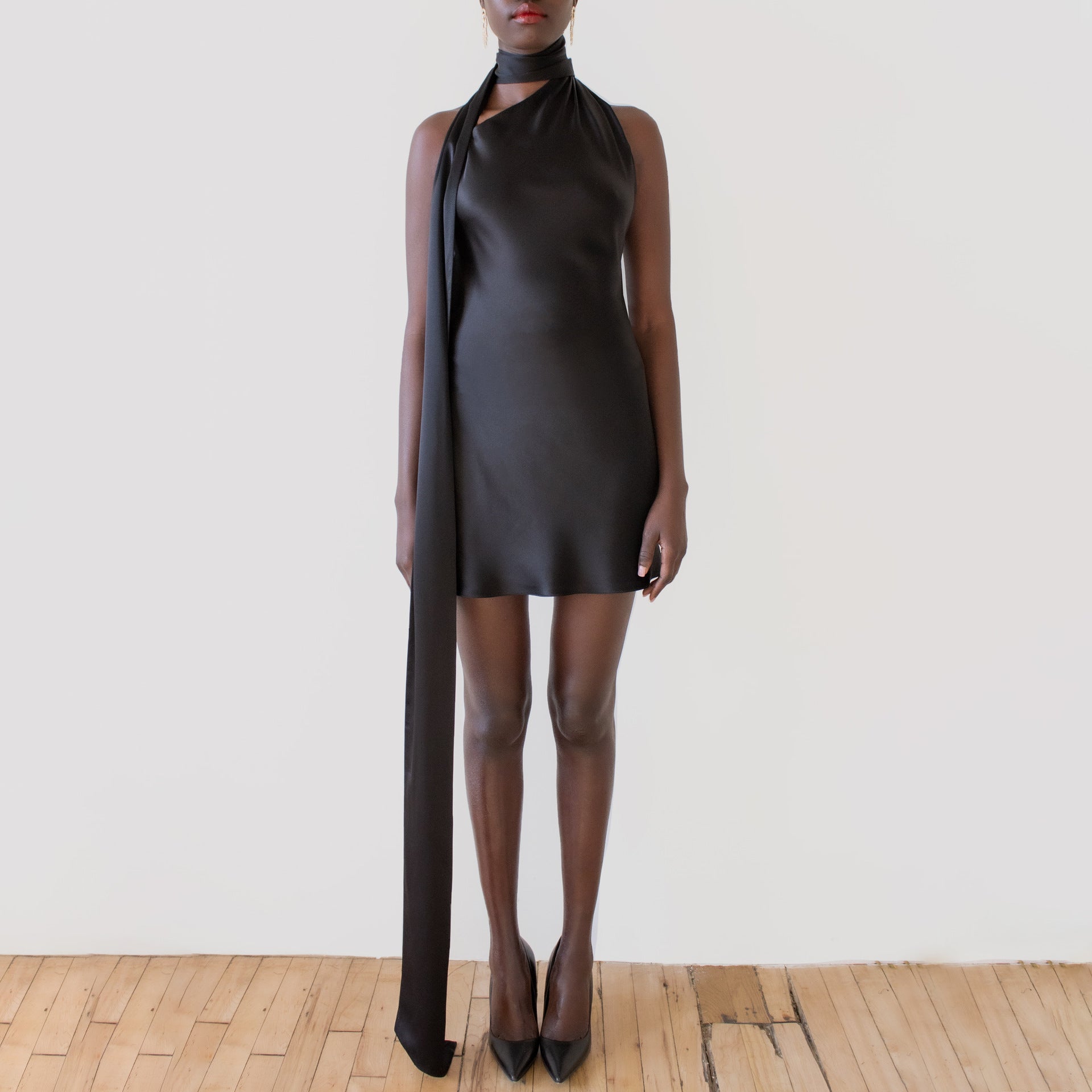 Noelle Satin Dress YouAreCornyBye