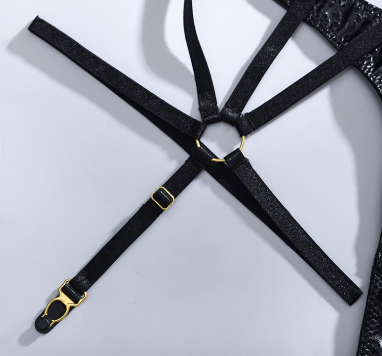 Chaima Noir Lingerie Sett