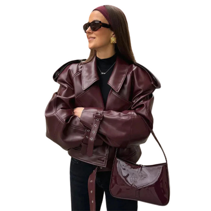 Bella Burgundy Jakke YouAreCornyBye