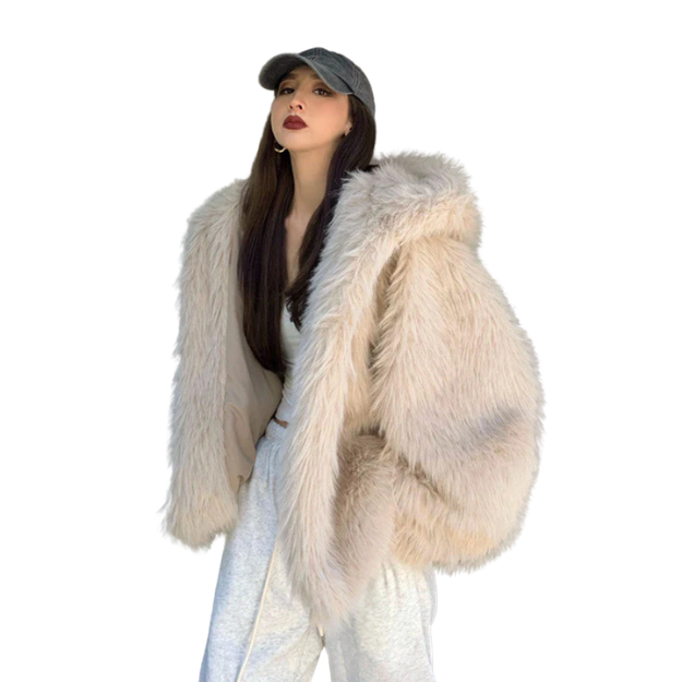 Karima Oversize Fuskepelskåpe YouAreCornyBye