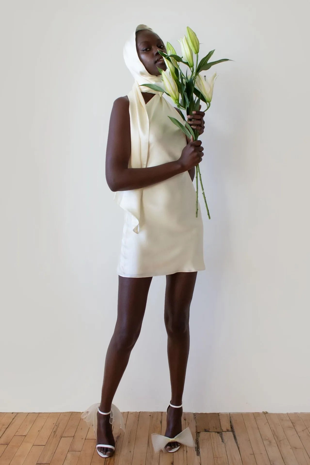 Noelle Satin Dress YouAreCornyBye