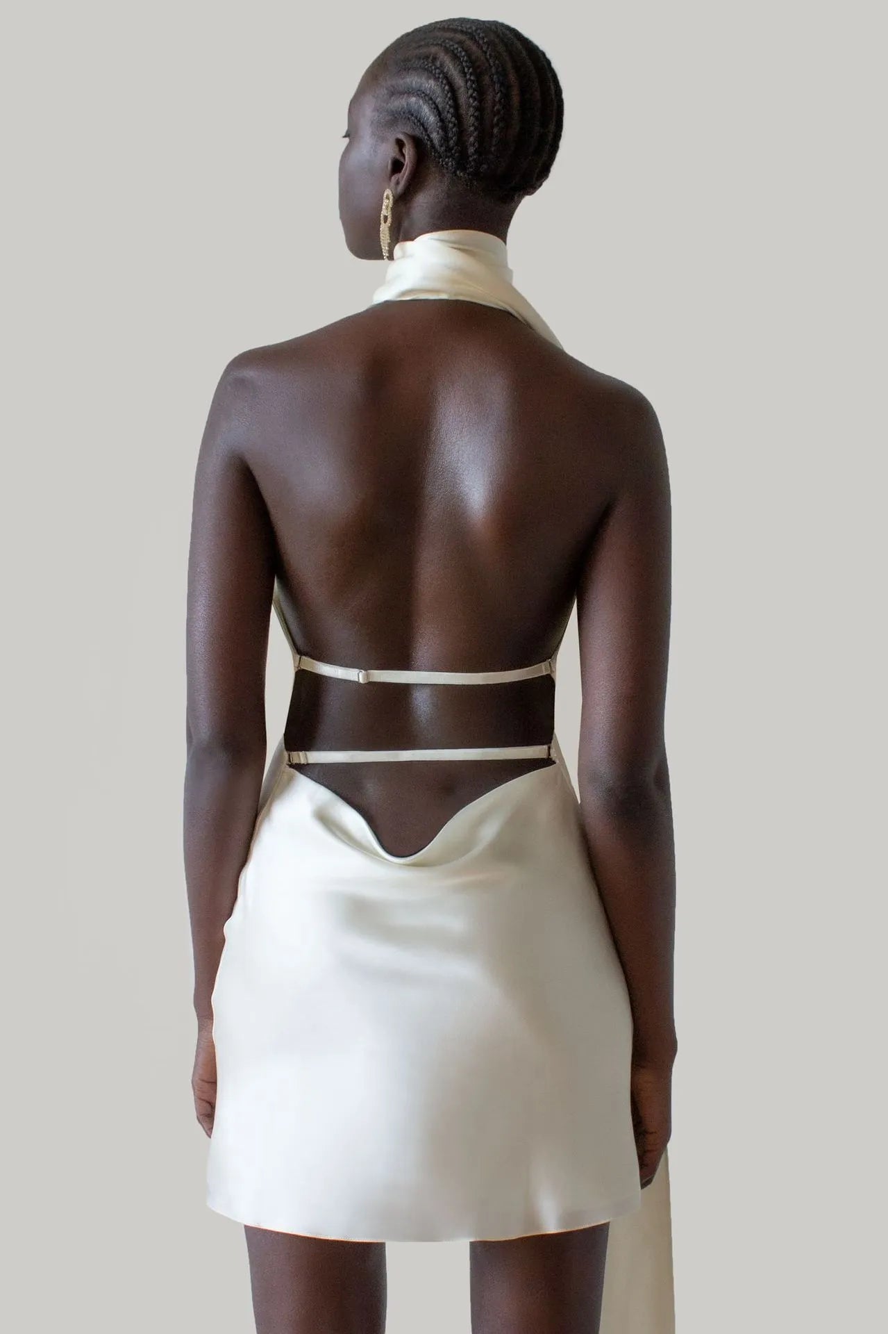 Noelle Satin Dress YouAreCornyBye