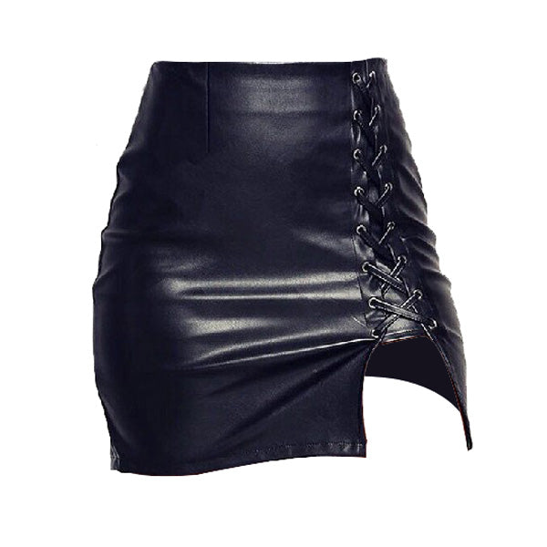 Vanessa Leather Skirt YouAreCornyBye